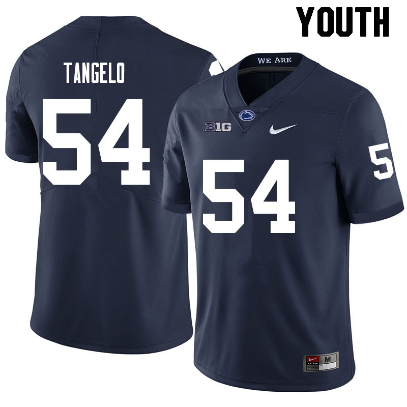 NCAA Nike Youth Penn State Nittany Lions Derrick Tangelo #54 College Football Authentic Navy Stitched Jersey ABW8298VS